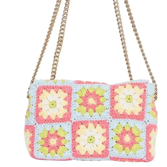 Kurt Geiger London Medium Kensington Crochet Shoulder Bag NWT - Picture 3 of 6